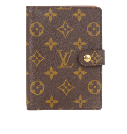 Louis Vuitton Small Ring Agenda Cover, front view